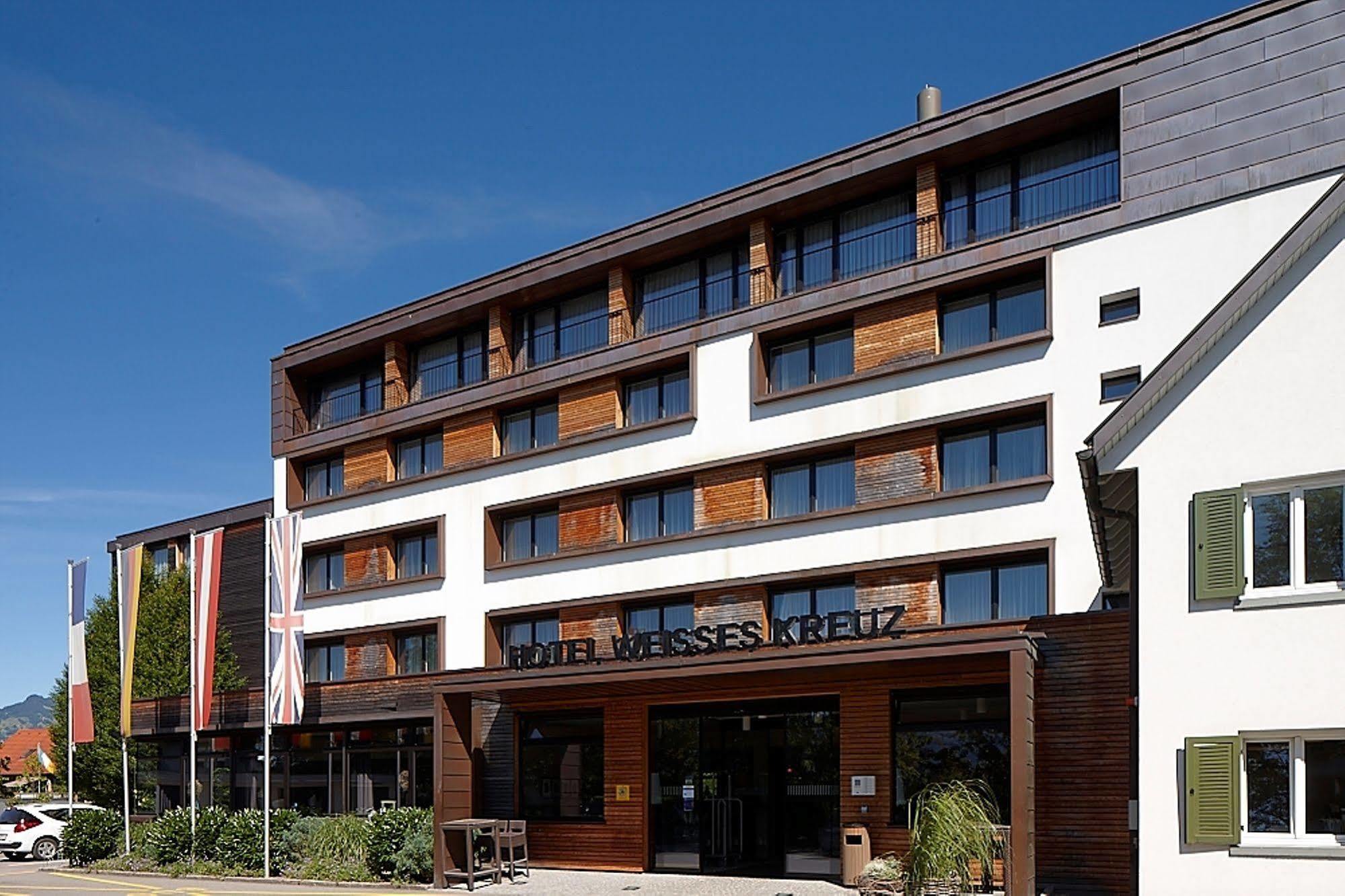 Hotel Weisses Kreuz Feldkirch Esterno foto